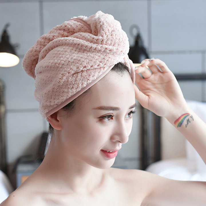 Fast Dry Hair Wrap Towel | Bowlift