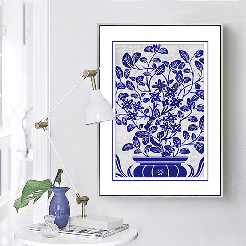 Flower On Vase - Canvas Wall Art Painting | Bowlift