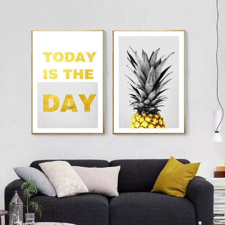 Today Is The Day - Canvas Wall Art Painting | Bowlift