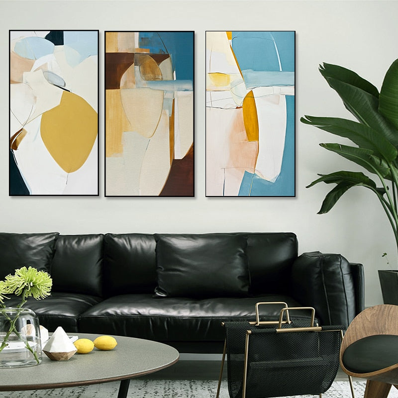 Dream Color Patterns - Canvas Wall Art Painting | Bowlift