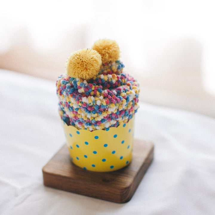 PomPom - Speckled Cupcake Socks | Bowlift