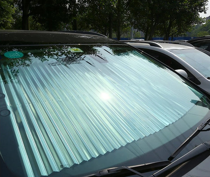 Retractable Front Windshield Sunshade | Bowlift
