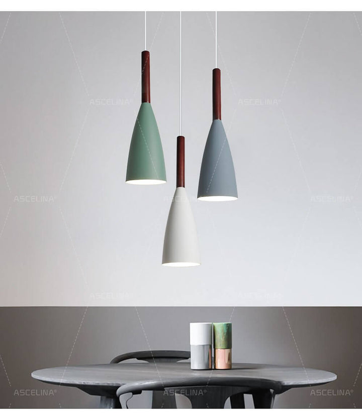 Modern Elegant Nordic Style Colorful Pendant Hanging Light | Bowlift