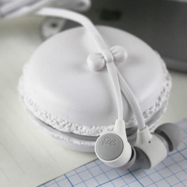 Macaron Earphones - with Case | Bowlift