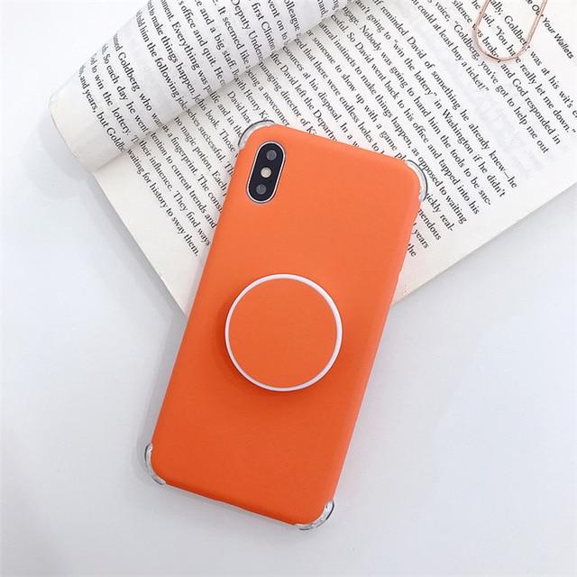 Candee - Matte Silicone iPhone Cover with Ring | Bowlift