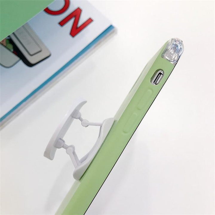 Candee - Matte Silicone iPhone Cover with Ring | Bowlift