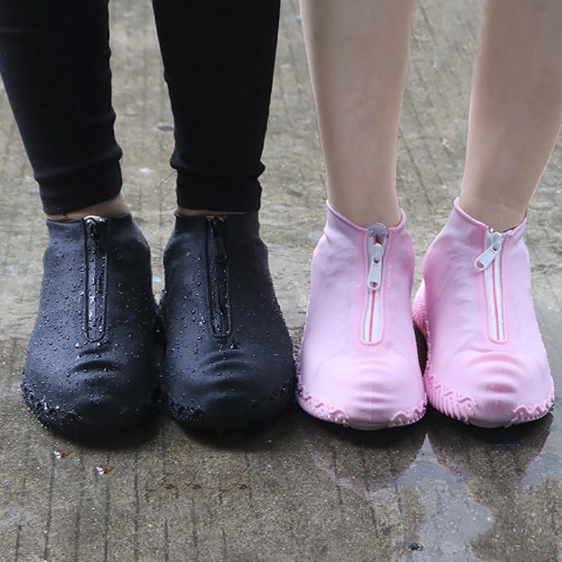 Silicone Shoe Covers with Zipper | Bowlift