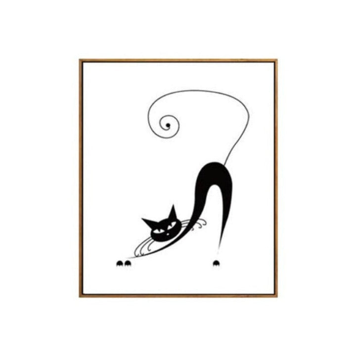 Dancing Cats - Canvas Wall Art Painting | Bowlift
