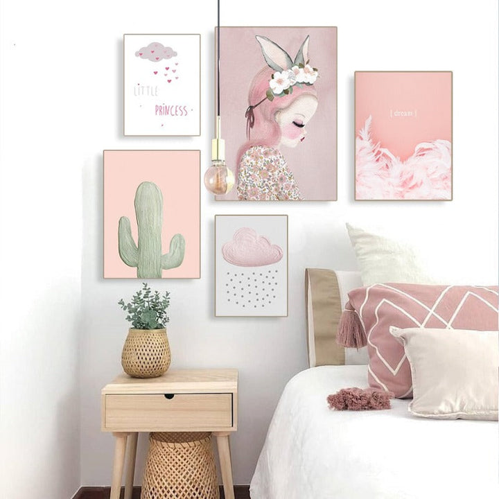 Little Princess - Canvas Wall Art Painting | Bowlift