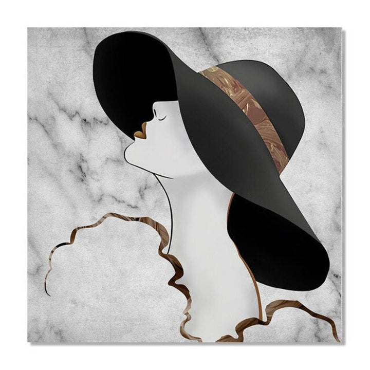 Fashionista - Canvas Wall Art Painting | Bowlift