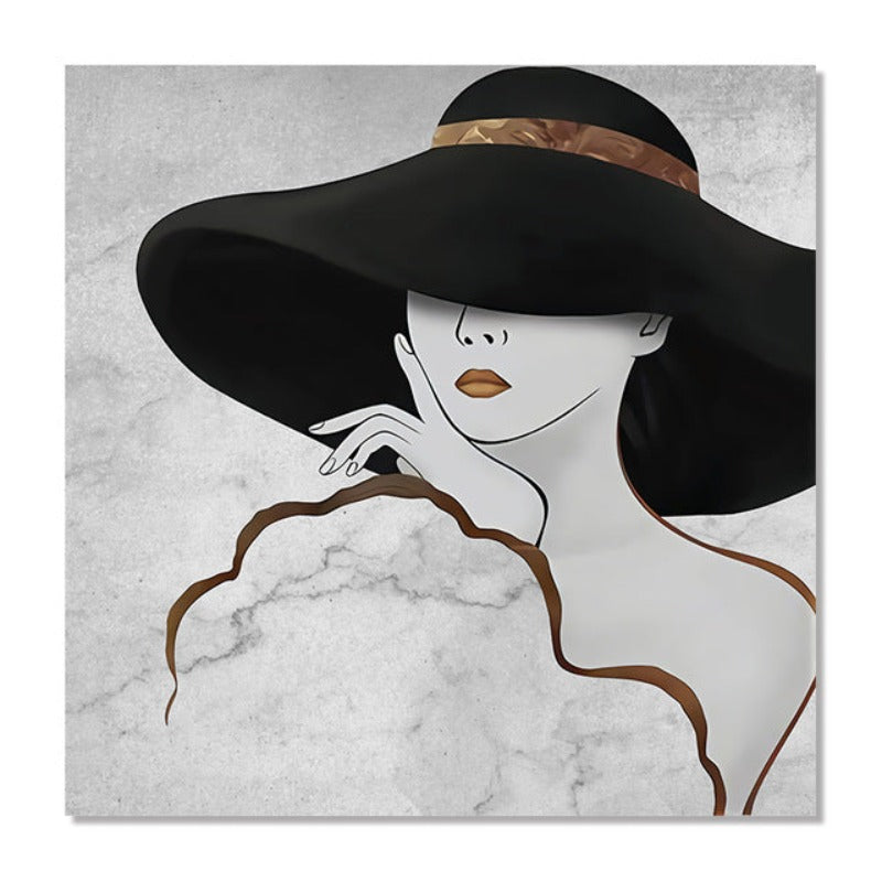 Fashionista - Canvas Wall Art Painting | Bowlift