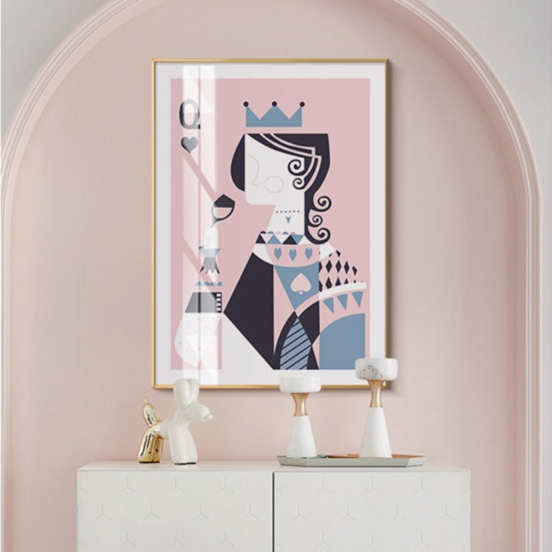 Drink Like King And Queen - Canvas Wall Art Painting | Bowlift