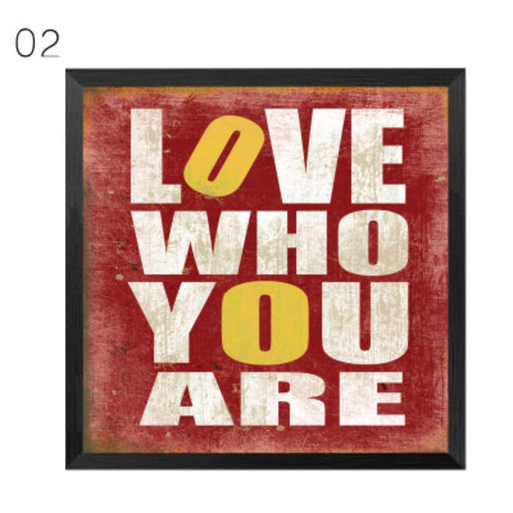 Vintage Inspiring Quotes - Canvas Wall Art Painting | Bowlift