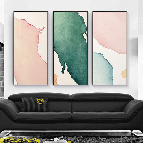 Watercolor Abstract - Canvas Wall Art Painting | Bowlift