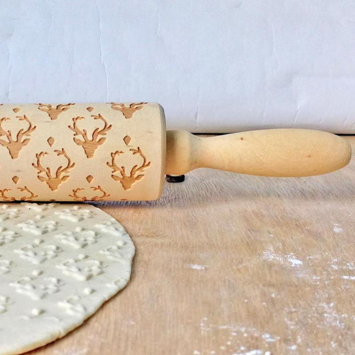 BowLift | Hand-engraved rolling pin for perfect baked goods
