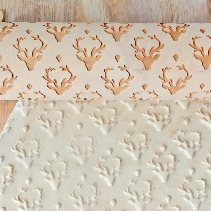 BowLift | Hand-engraved rolling pin for perfect baked goods
