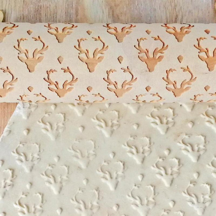 BowLift | Hand-engraved rolling pin for perfect baked goods