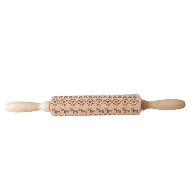 BowLift | Hand-engraved rolling pin for perfect baked goods
