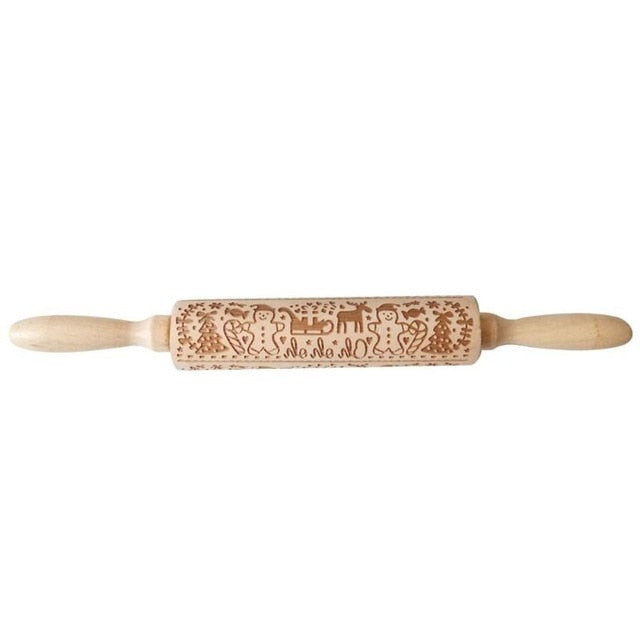 BowLift | Hand-engraved rolling pin for perfect baked goods