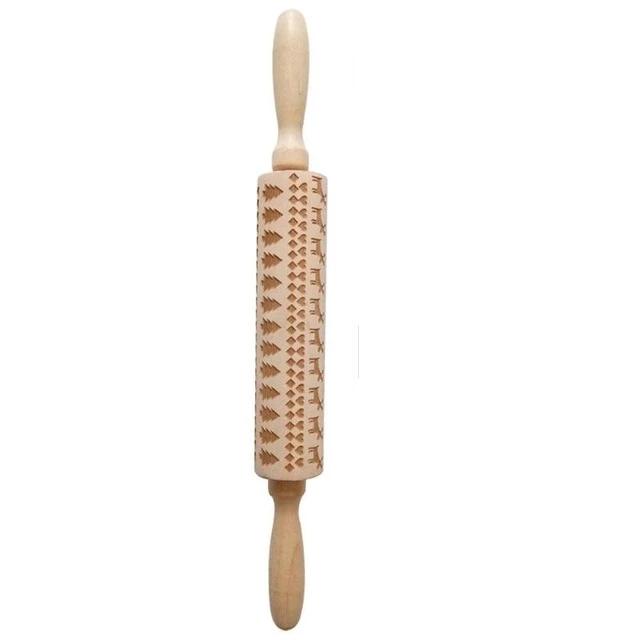 BowLift | Hand-engraved rolling pin for perfect baked goods
