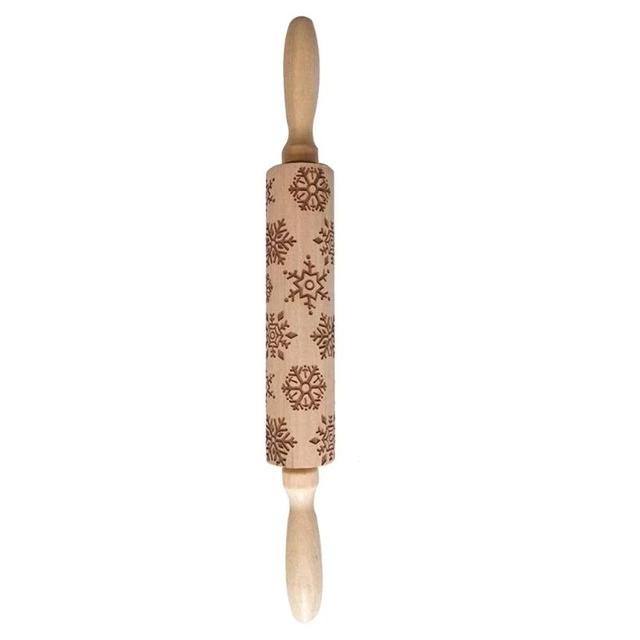 BowLift | Hand-engraved rolling pin for perfect baked goods