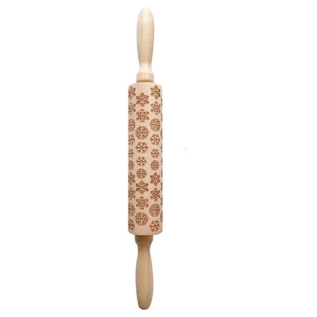 BowLift | Hand-engraved rolling pin for perfect baked goods
