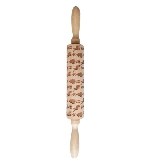 BowLift | Hand-engraved rolling pin for perfect baked goods