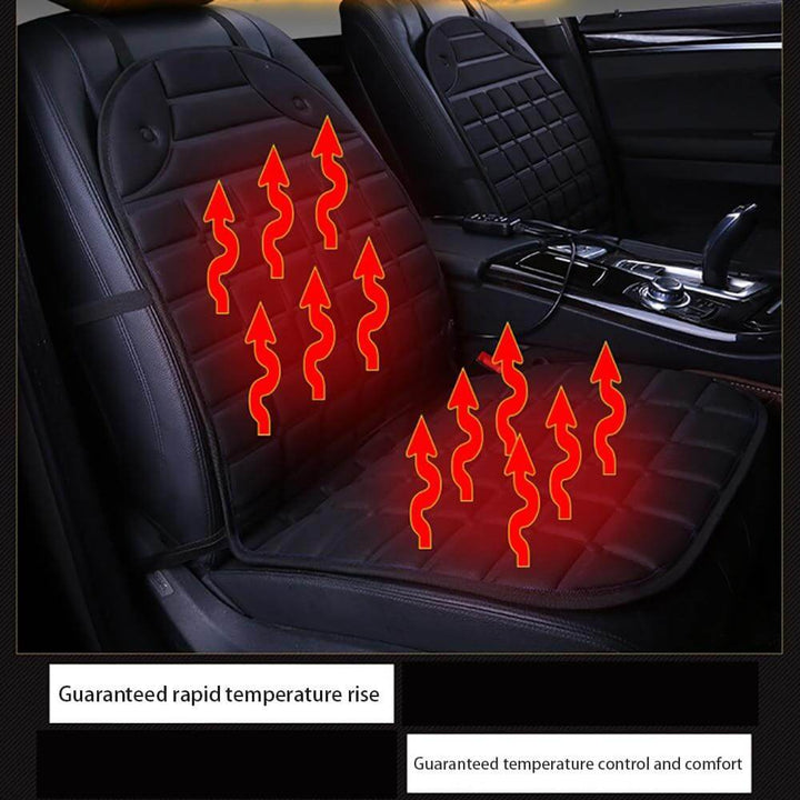 BowLift | Universal 2Pcs/Set 12V Heated Car Seat Cushion Pad