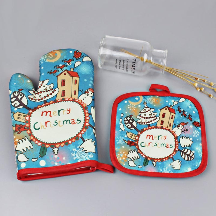 BowLift | Heat Resistant Christmas Oven Mitts