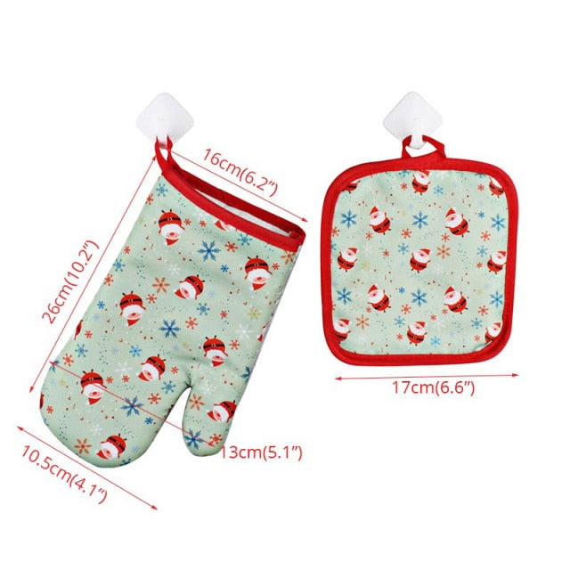 BowLift | Heat Resistant Christmas Oven Mitts