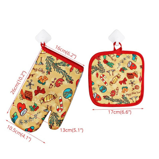 BowLift | Heat Resistant Christmas Oven Mitts