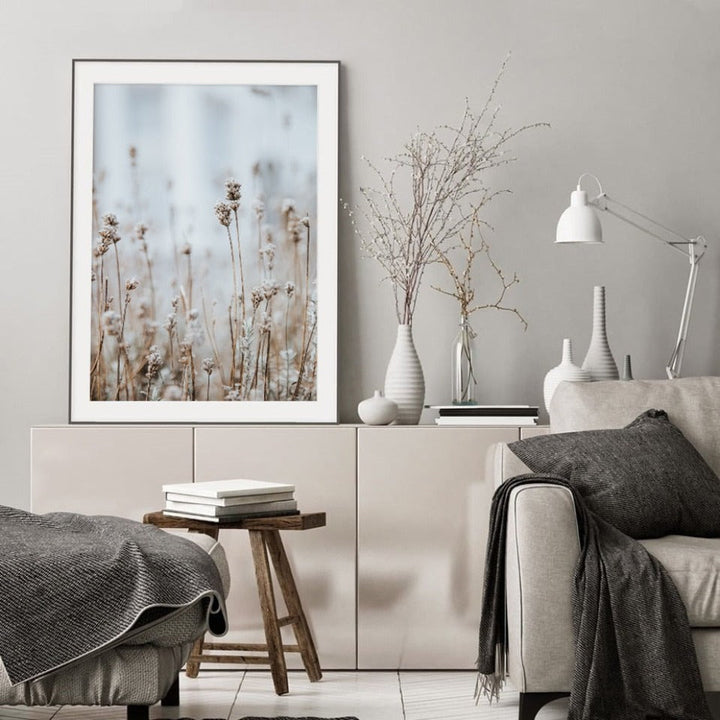 Scandinavian Girl Dreams - Canvas Wall Art Painting | Bowlift