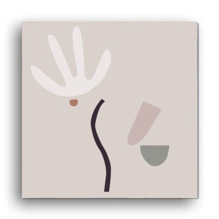Scandinavia Abstract Still Life - Canvas Wall Art Painting | Bowlift