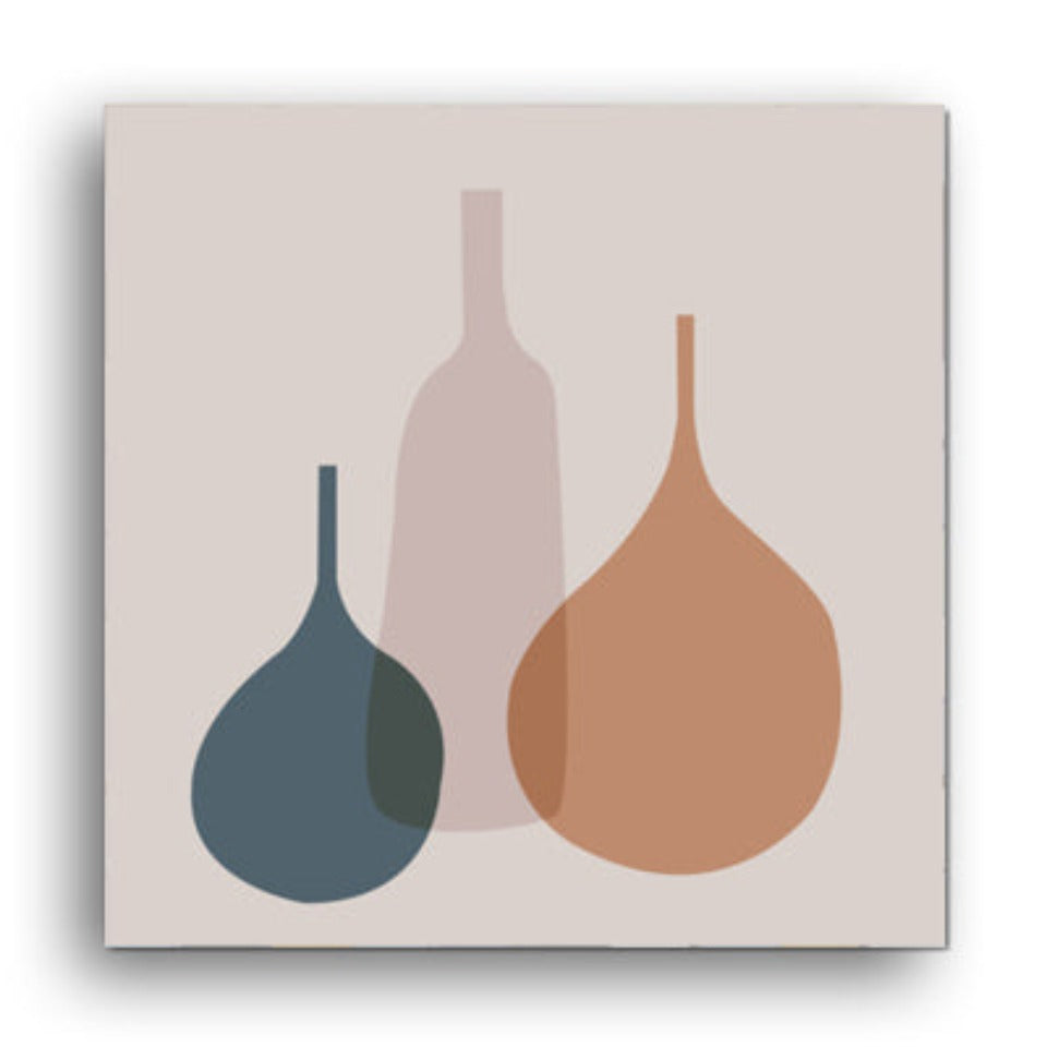 Scandinavia Abstract Still Life - Canvas Wall Art Painting | Bowlift