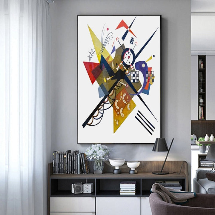 Vintage Wassily Kandinsky - Canvas Wall Art Painting | Bowlift