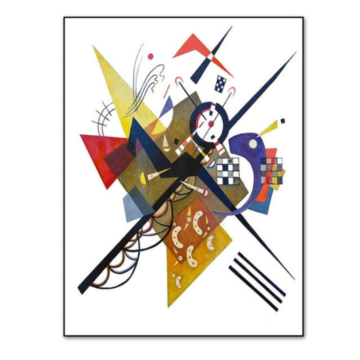 Vintage Wassily Kandinsky - Canvas Wall Art Painting | Bowlift