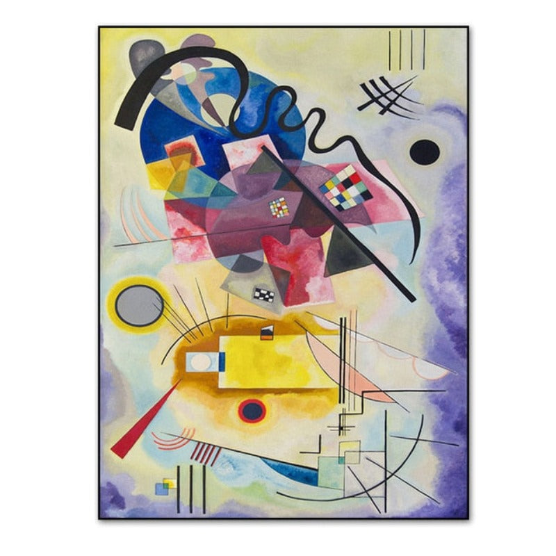 Vintage Wassily Kandinsky - Canvas Wall Art Painting | Bowlift