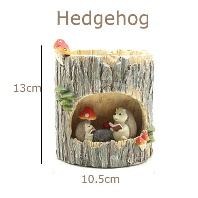 Creative Animal Life Resin Flower Pots | Bowlift