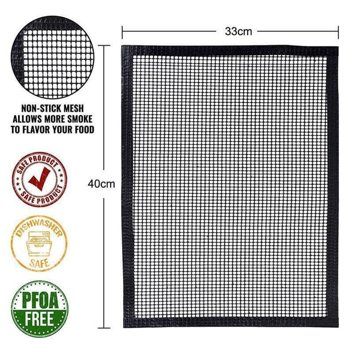 Non-stick BBQ Grill Mesh Mat | Bowlift