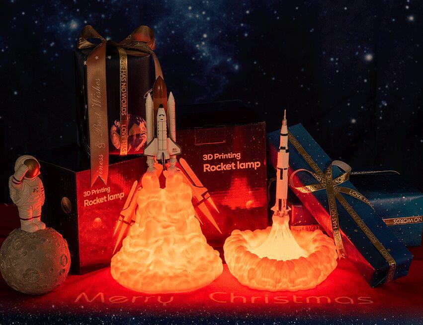 Rokit - 3D Space Shuttle Lamp | Bowlift