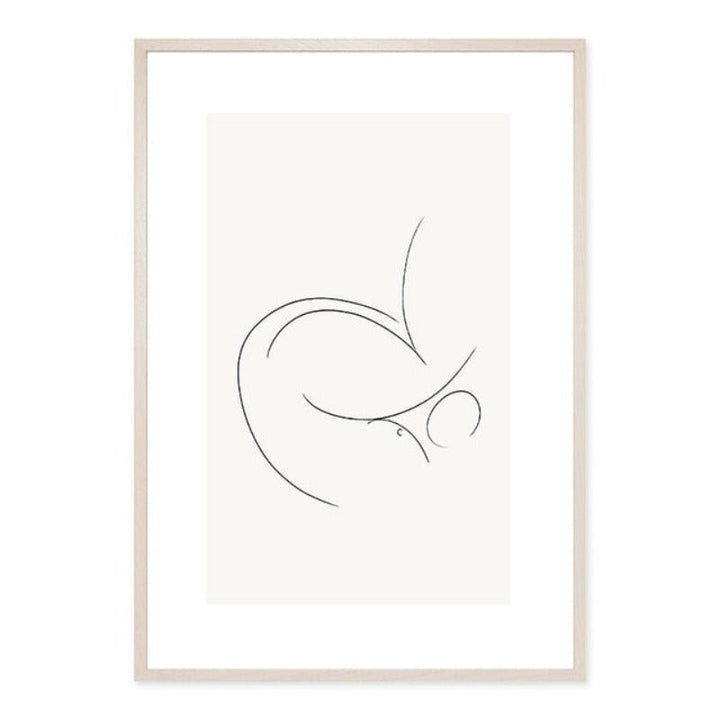 Minimalist Geometric Graphic Abstract Gallery - Canvas Wall Art Painting | Bowlift