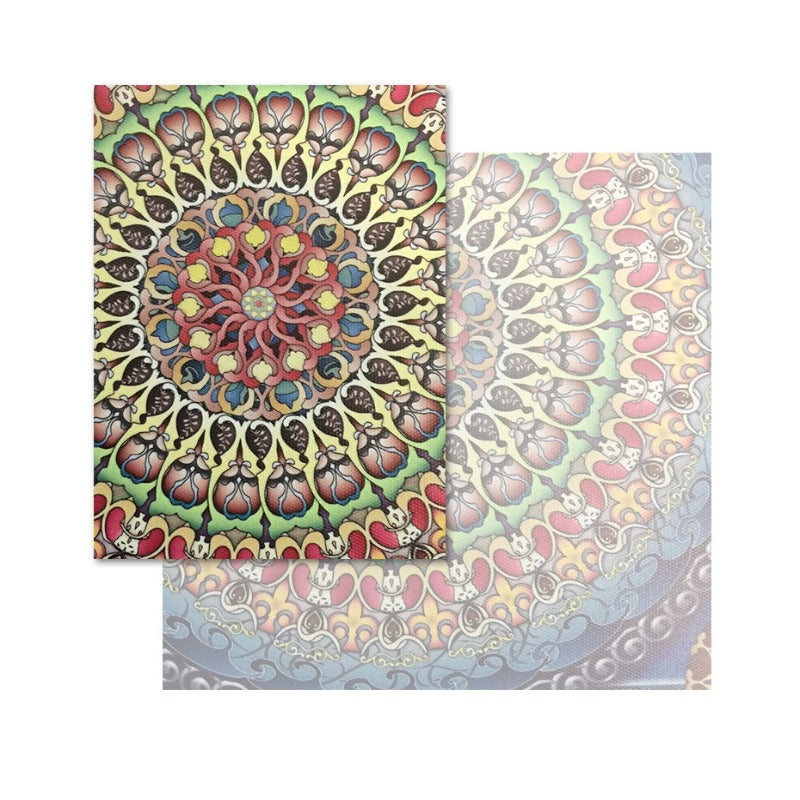 Mandala Ornament Thangka Yoga - Canvas Wall Art Painting | Bowlift