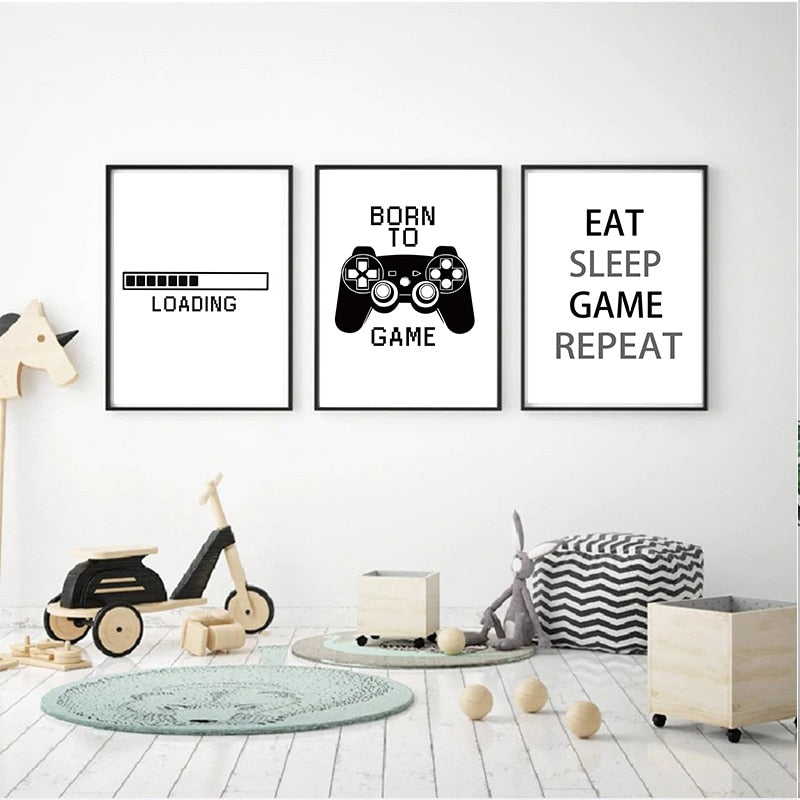 It's Game Time - Canvas Wall Art Painting | Bowlift