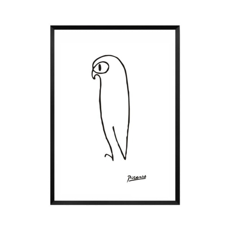 Animals Sketches - Canvas Wall Art Painting | Bowlift