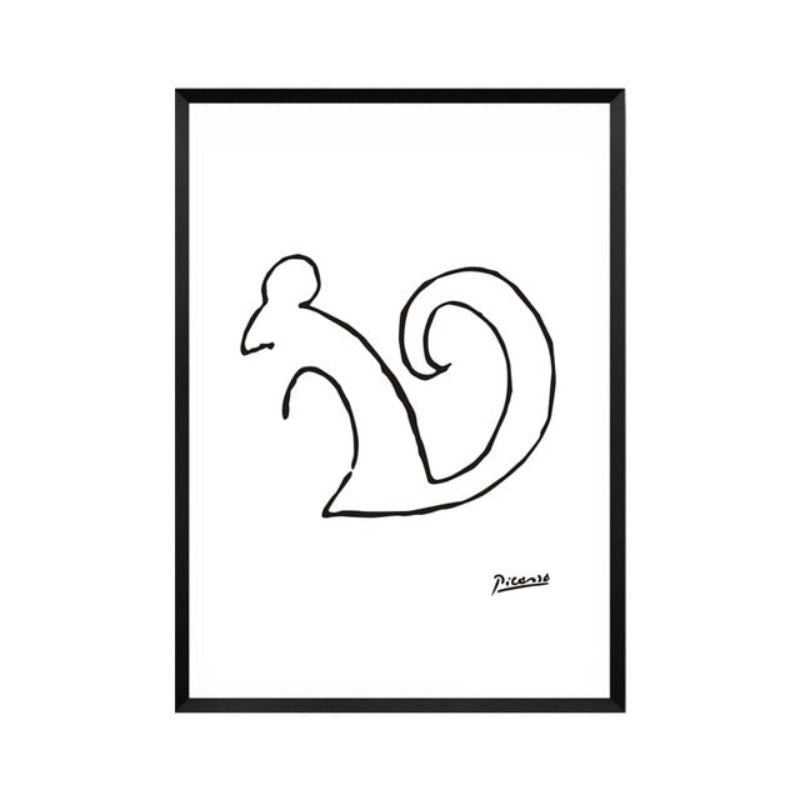Animals Sketches - Canvas Wall Art Painting | Bowlift