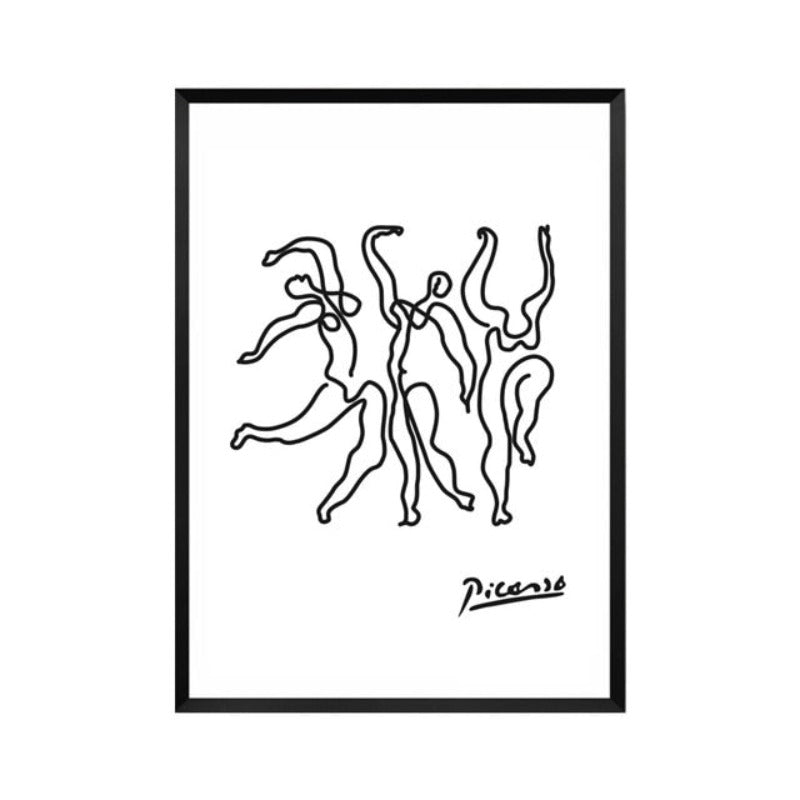 Animals Sketches - Canvas Wall Art Painting | Bowlift