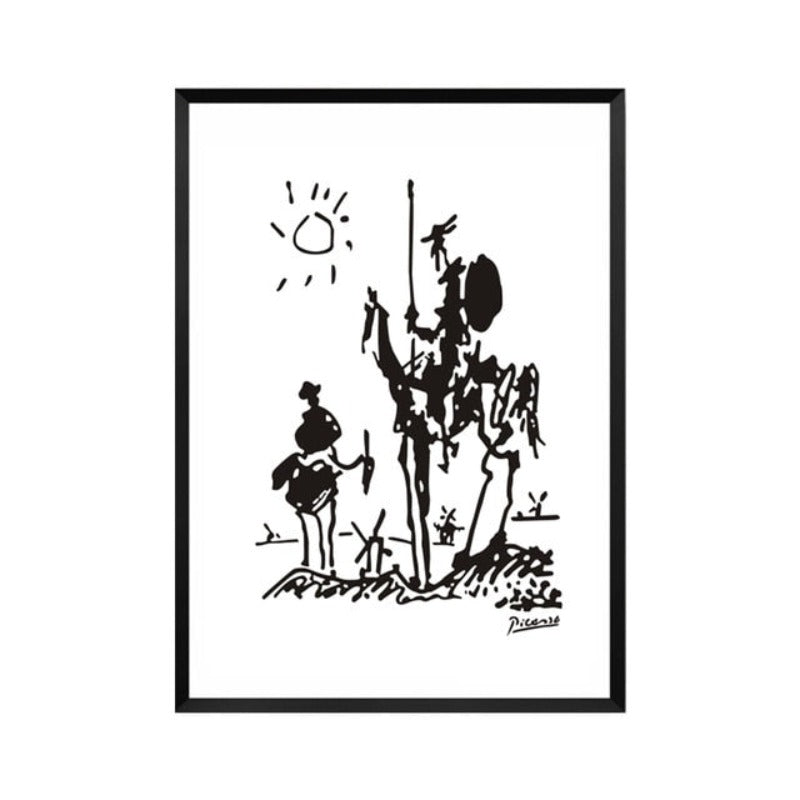 Animals Sketches - Canvas Wall Art Painting | Bowlift