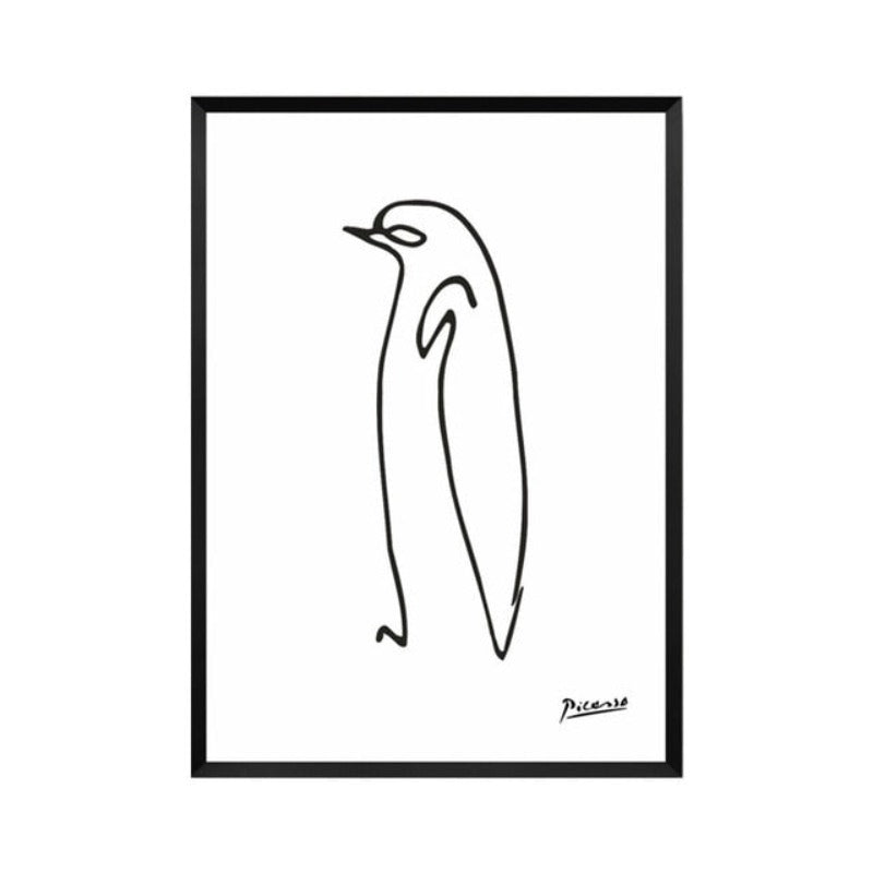 Animals Sketches - Canvas Wall Art Painting | Bowlift