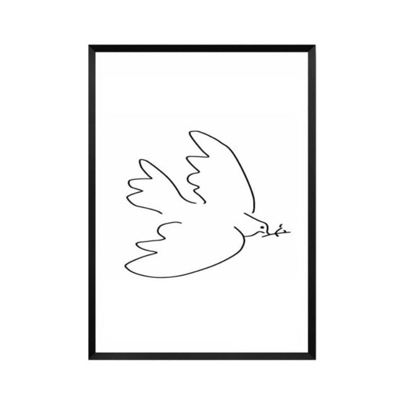 Animals Sketches - Canvas Wall Art Painting | Bowlift