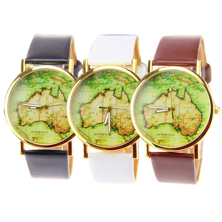 Australia Map Watch - Free Shipping! | Bowlift